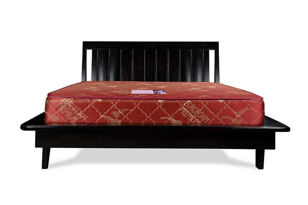 Orthopedic Mattress Chocolate Flower - 5x6ft 8-Inch with Rebonded Foam & High Density Layer, Quilted Pressure Relief