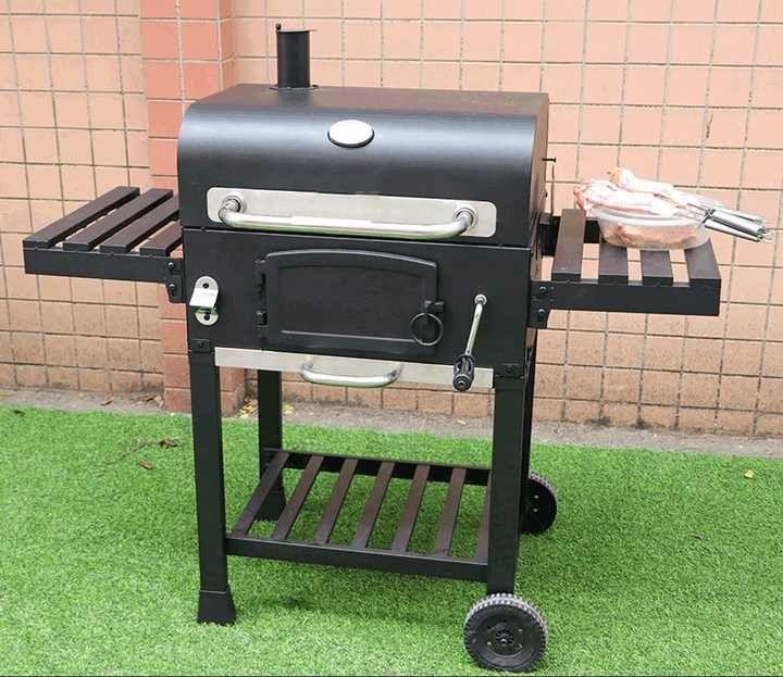 Outdoor Barbecue Stove | Charcoal Grill, 5-10 People, Black AE | Perfect for Backyard Gatherings - LIFE STORES UGANDA