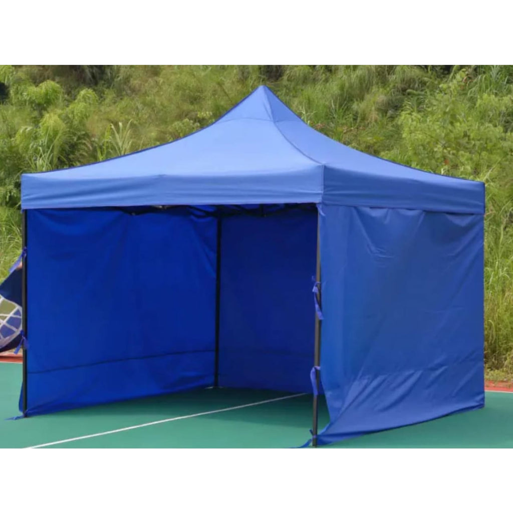 3x3m Pop-Up Gazebo Tent Waterproof Folding Canopy with Carry Bag – Outdoor Event, Garden & Camping Shelter (Blue)