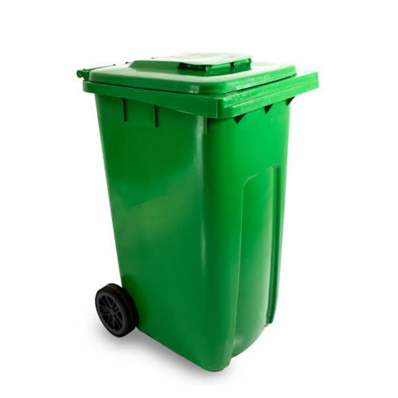 240L Outdoor Wheelie Bin – Heavy-Duty Plastic Waste Bin with Wheels, Large Garbage Container for Commercial Use
