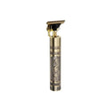 Professional Hair Clipper – Powerful Motor, Waterproof, 4 Guide Combs, Antiskid Grip, Retro Design