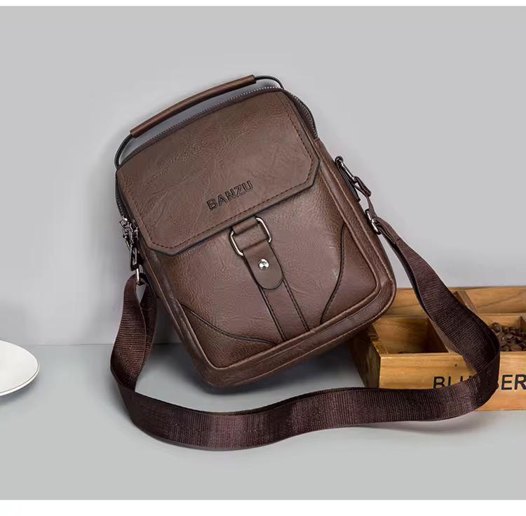 PU Leather Crossbody Bags | Vegan Leather Messenger Bag