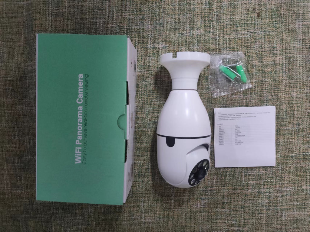 WiFi Panorama Camera 1080P | 360° Security Camera with Night Vision