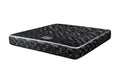 Pearl Budget Black Mattress - 6x6ft 8-Inch Bonnel Spring with Foam Encasement & Single Layer Quilting, 183x188cm
