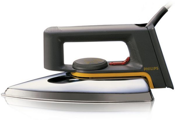 Phillips HD1172 Flat Dry Iron – Silver, Grey