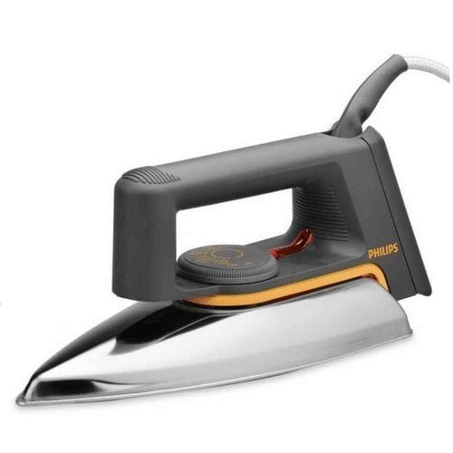 Phillips HD1172 Flat Dry Iron – Silver, Grey