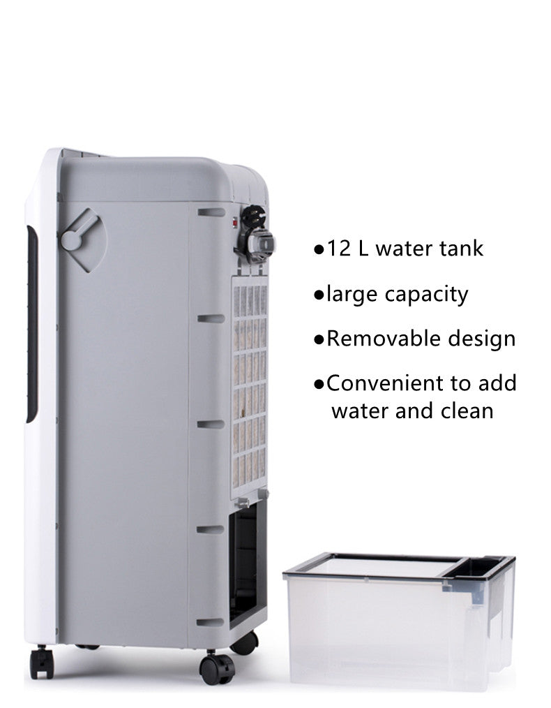 12L 3-in-1 Portable Air Cooler – Fan, Cooler & Humidifier with Remote Control, Touch Panel, 80W Low Energy, 120° Swing – KD3074 / BL-198DLR