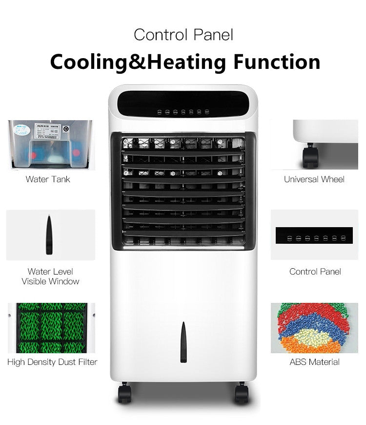 12L 3-in-1 Portable Air Cooler – Fan, Cooler & Humidifier with Remote Control, Touch Panel, 80W Low Energy, 120° Swing – KD3074 / BL-198DLR