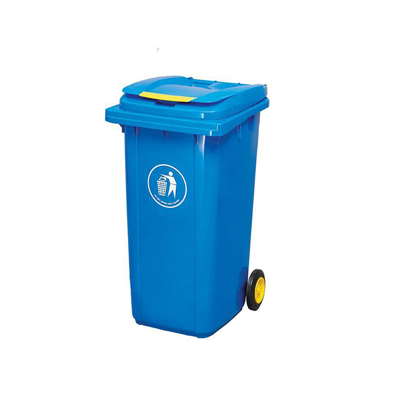 120L Plastic Dust Bin with Wheels – Heavy-Duty Trash Can for Home & Commercial Use