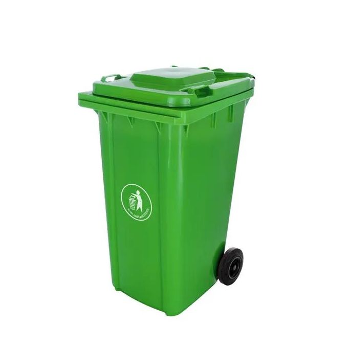 120L Plastic Dust Bin with Wheels – Heavy-Duty Trash Can for Home & Commercial Use