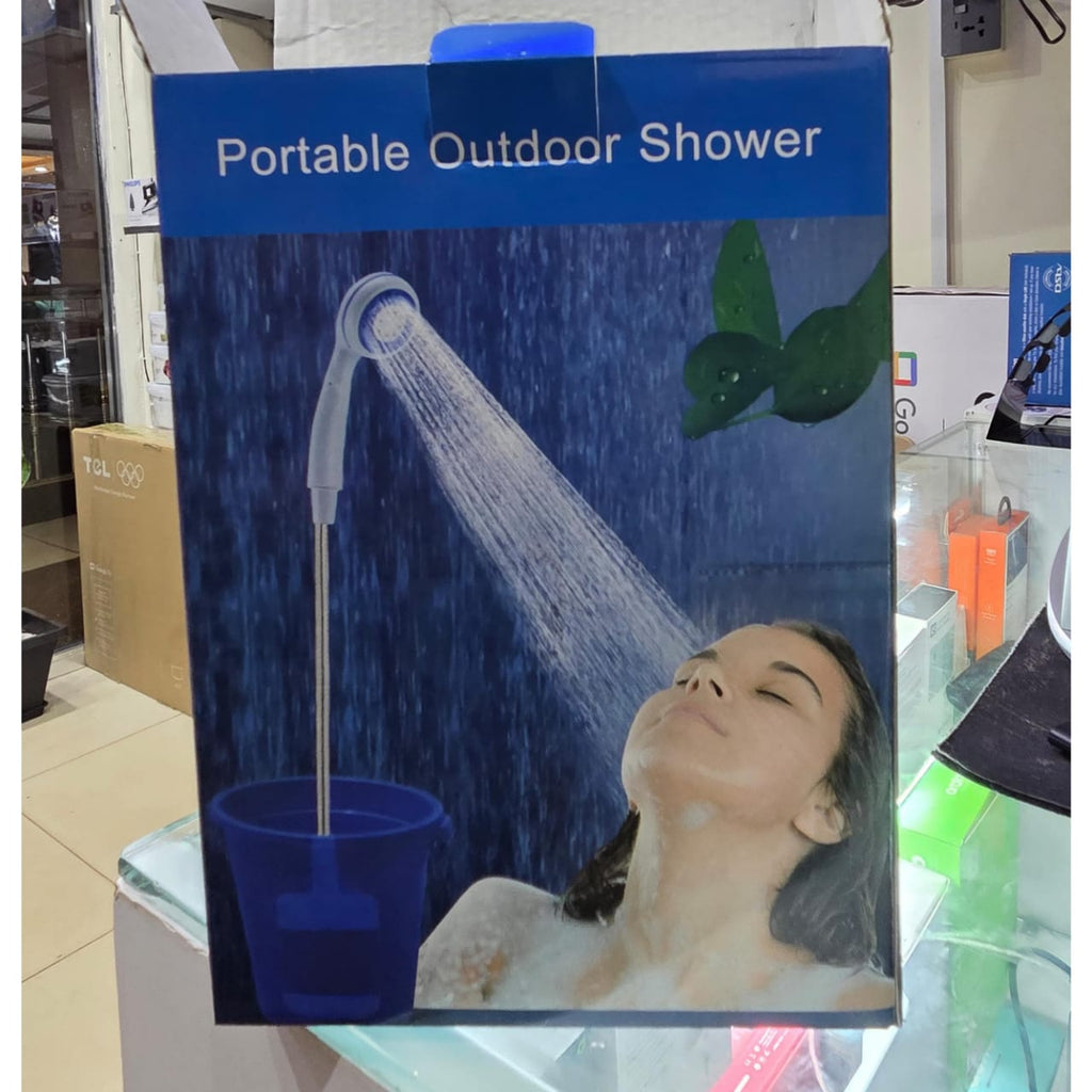 Portable Rechargeable Camping Shower Pump – Battery Powered Outdoor Electric Shower for Camping, Hiking & Travel