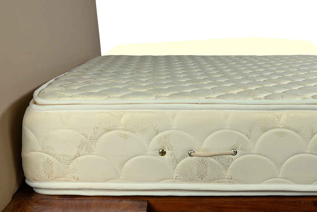Premium Nile Mattress - 30cm Height Pillow Top with 7-Zone Comfort, Pocket Spring & Premium Cream Jacquard Fabric