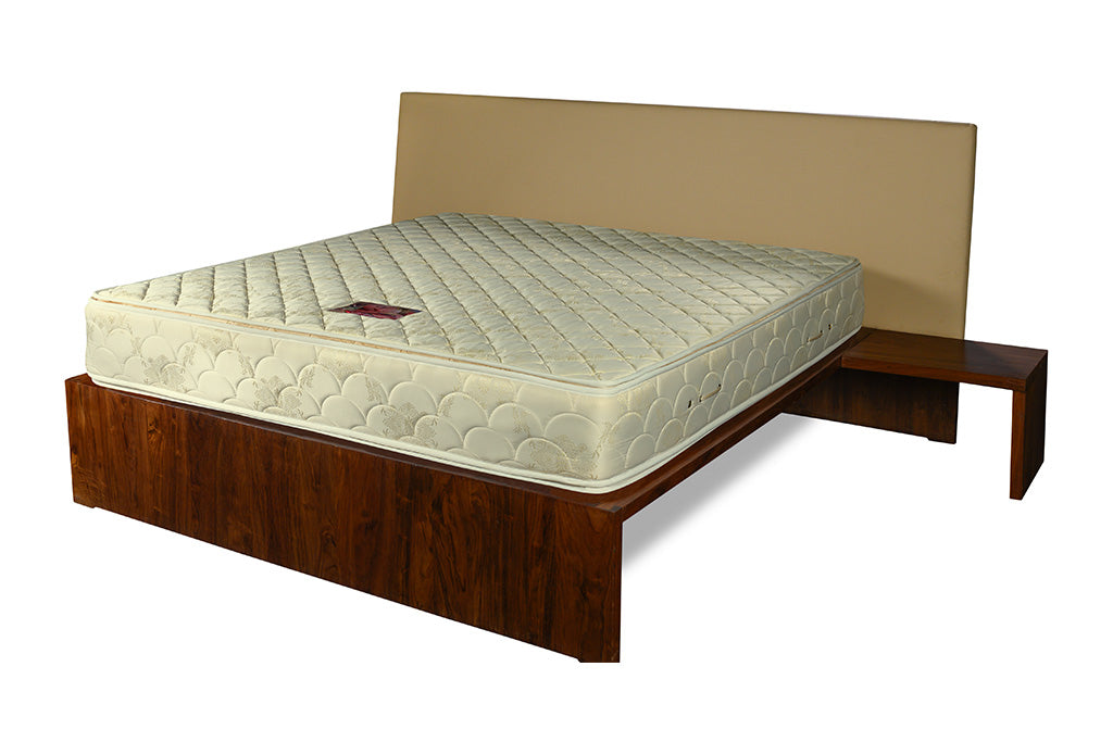 Premium Nile Mattress - 30cm Height Pillow Top with 7-Zone Comfort, Pocket Spring & Premium Cream Jacquard Fabric