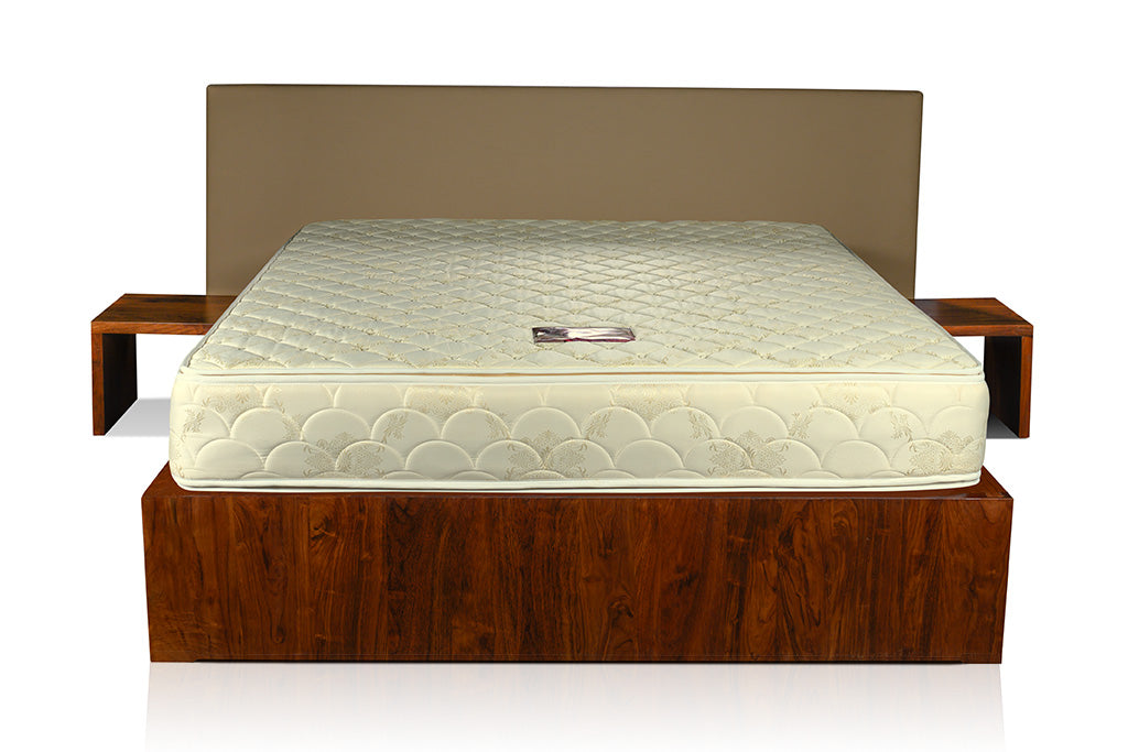 Premium Nile Mattress - 30cm Height Pillow Top with 7-Zone Comfort, Pocket Spring & Premium Cream Jacquard Fabric