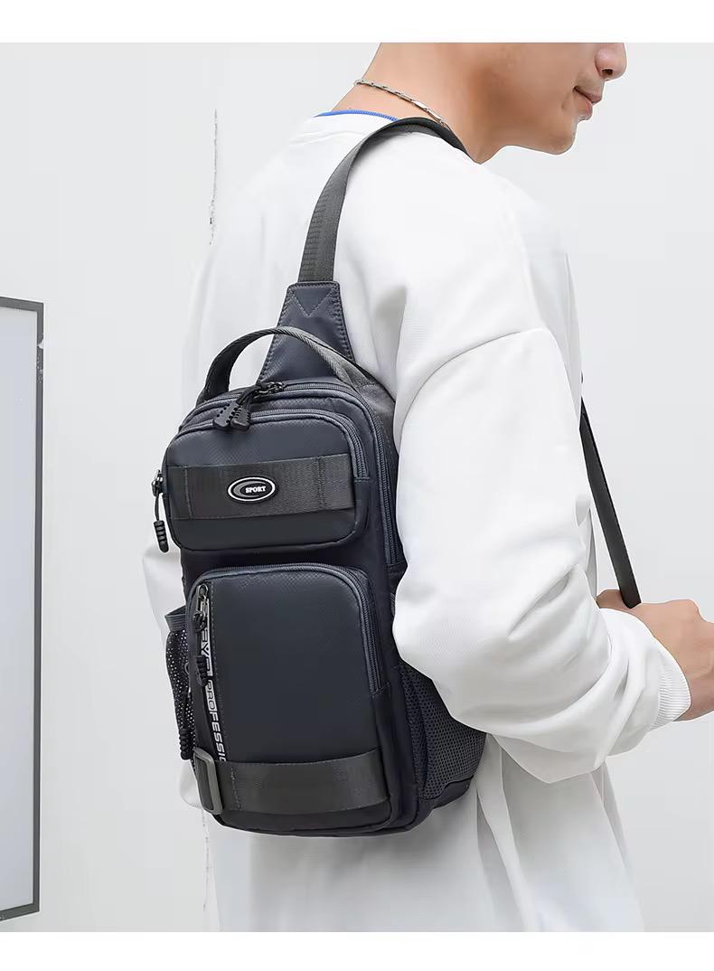 Handcuffs Cross Body Sling Bag for Men & Women | Anti-Theft Crossbody Chest Bag