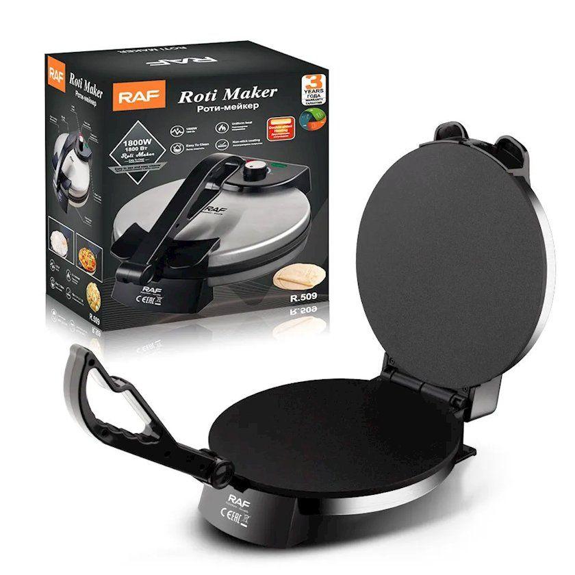 R.509 / RAF Roti/Chapati Maker | 10″ Non-Stick Coating Plate, Adjustable Temperature Control - LIFE STORES UGANDA