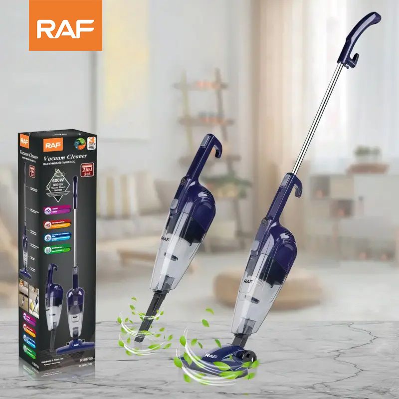 RAF Vacuum Cleaner – 600W Handheld, 35,000 RPM Cyclone Suction, 0.5L Dust Container, 4m Cord