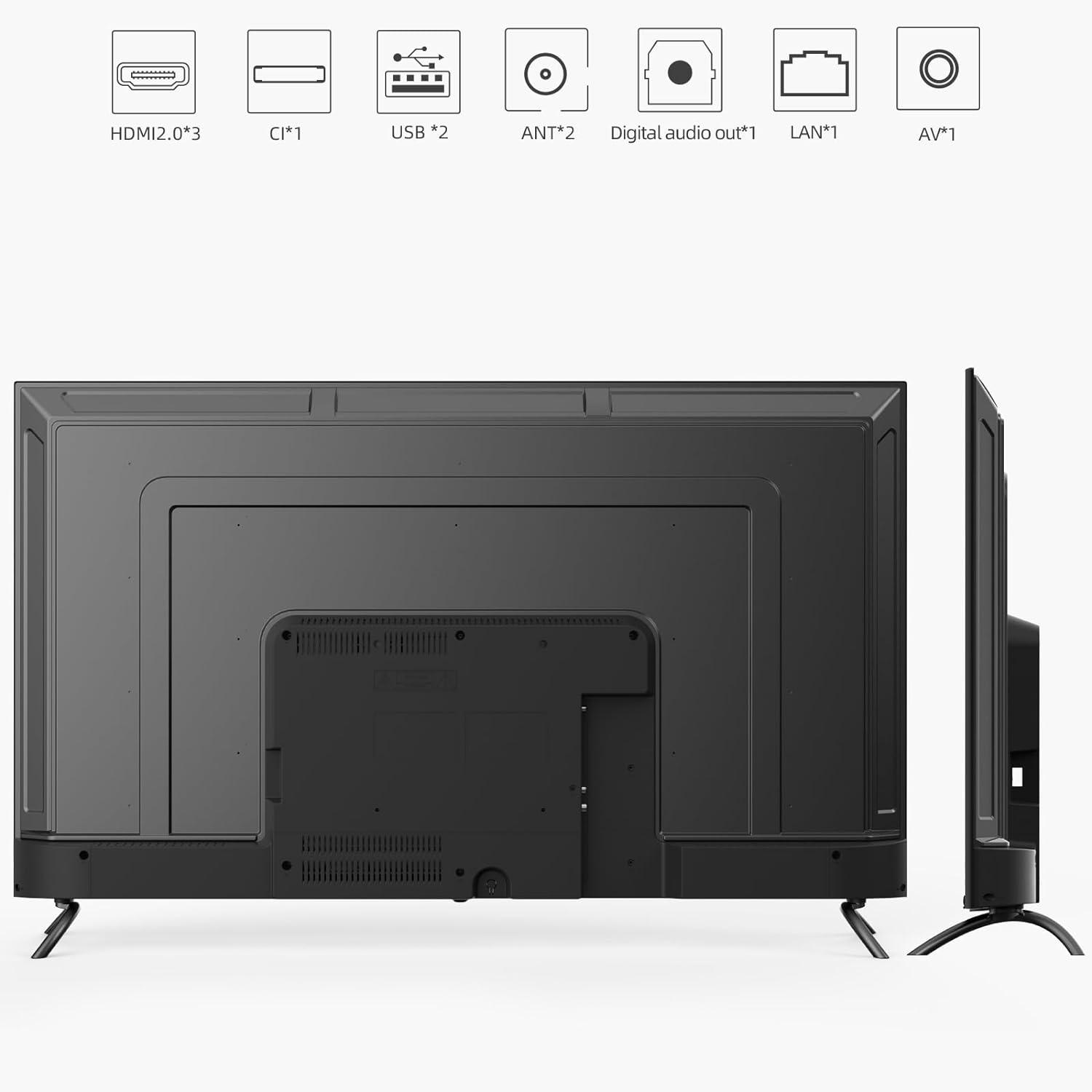 CHIQ 50 Inch 4K UHD Smart TV – Your Ultimate Entertainment Hub - LIFE STORES UGANDA