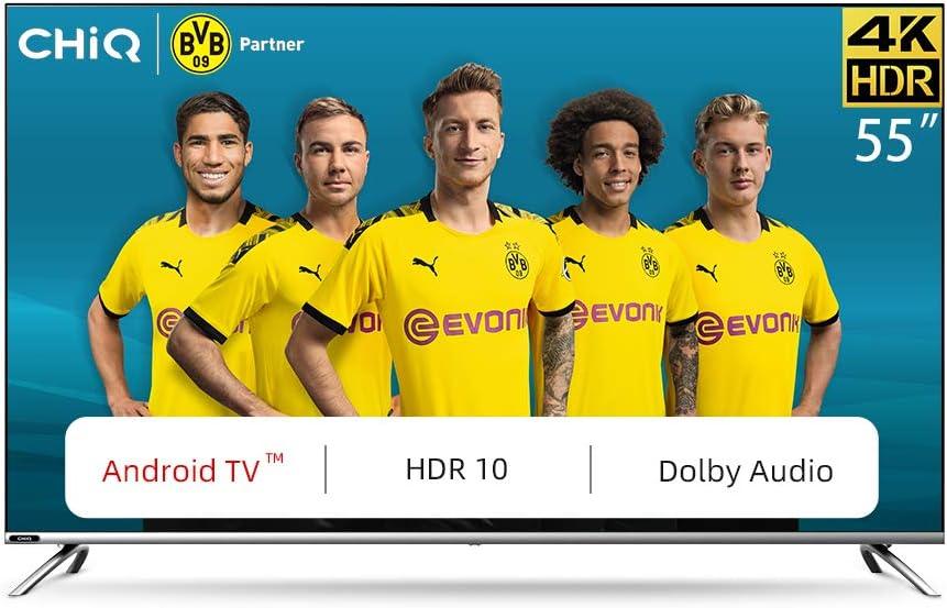 CHiQ U55H7 55-Inch 4K UHD LED Smart TV – The Ultimate Entertainment Upgrade - LIFE STORES UGANDA