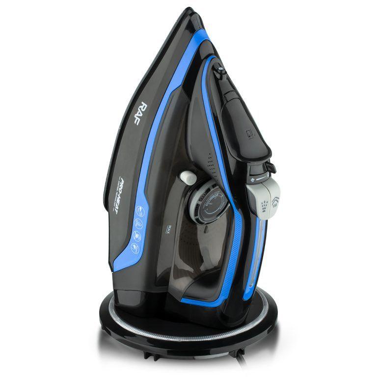 Raf Vertical Steam Iron R.1297B – Powerful 2200W with Ceramic Soleplate & Safety Protection - LIFE STORES UGANDA