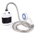 Portable Camping Shower – USB Rechargeable Electric Shower Pump, 2200mAh Battery, 4-5L/min Flow for Camping, Hiking & Pet Cleaning