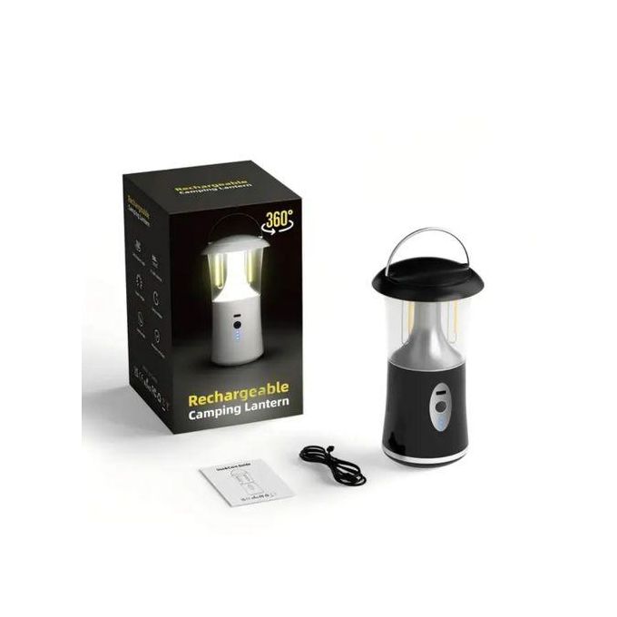 Outdoor Rechargeable Lantern | 3 Light Modes, 10+ Hours Battery