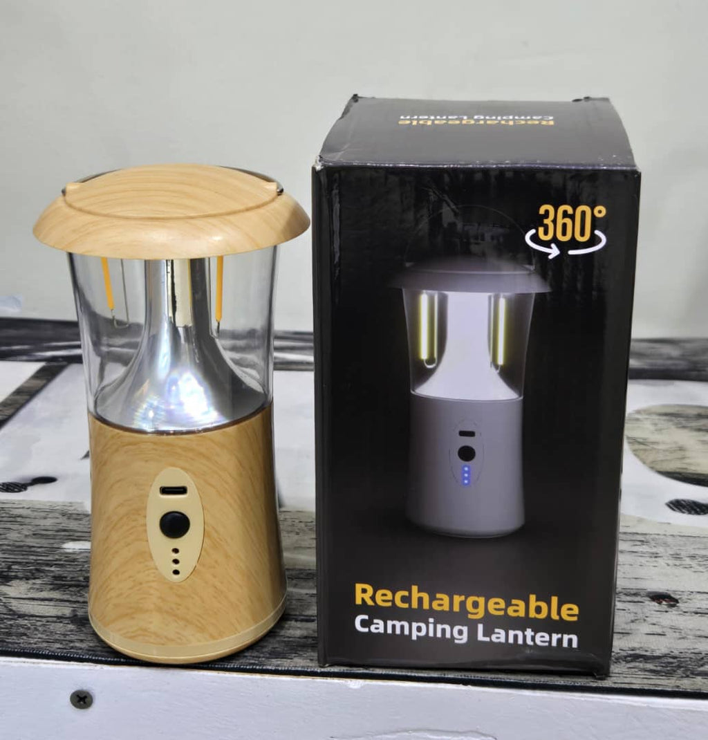 Outdoor Rechargeable Lantern | 3 Light Modes, 10+ Hours Battery