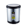 12L Stainless Steel Wastebin – Pedal Trash Can, Fingerprint-Resistant, Quiet-Close