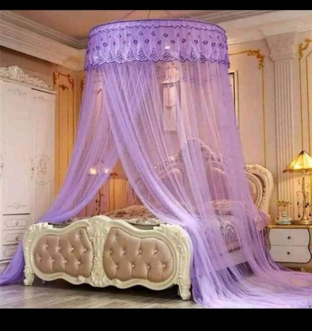 5x6 Round Top Mosquito Net - Easy Assemble Lightweight Airy Bed Net for Comfort & Home Decor, DIY Quick Fix Design