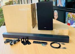 Samsung HW-C450 2.1Ch Soundbar with Wireless Subwoofer – 300W Power + DTS Virtual:X