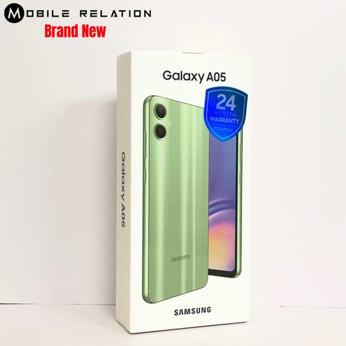 Samsung Galaxy A05, 4GB RAM & 64GB – 6.7" HD+ Display, 50MP Camera, 5000mAh Battery, Fast Charging Smartphone