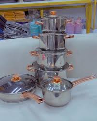 Seemann 12-Piece Stainless Steel Cookware Set – Induction-Ready Performance & Sleek Durability MT-10021