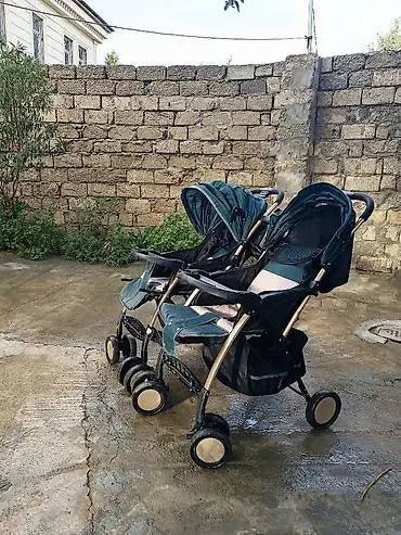 Modular Double Stroller for Twins | Convertible 2-in-1 to Single Stroller | Lightweight Side-by-Side Design