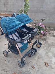 Modular Double Stroller for Twins | Convertible 2-in-1 to Single Stroller | Lightweight Side-by-Side Design