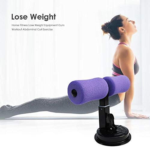 Sit-Up Bar – Home Fitness Equipment, Adjustable Height, Suction Cup Base, Foam Padding, Multi-Function for Abs & Push-Ups