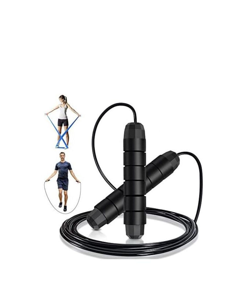 Jumprope for Fitness – Speed Skipping Rope, Tangle-Free, Anti-Slip, Durable