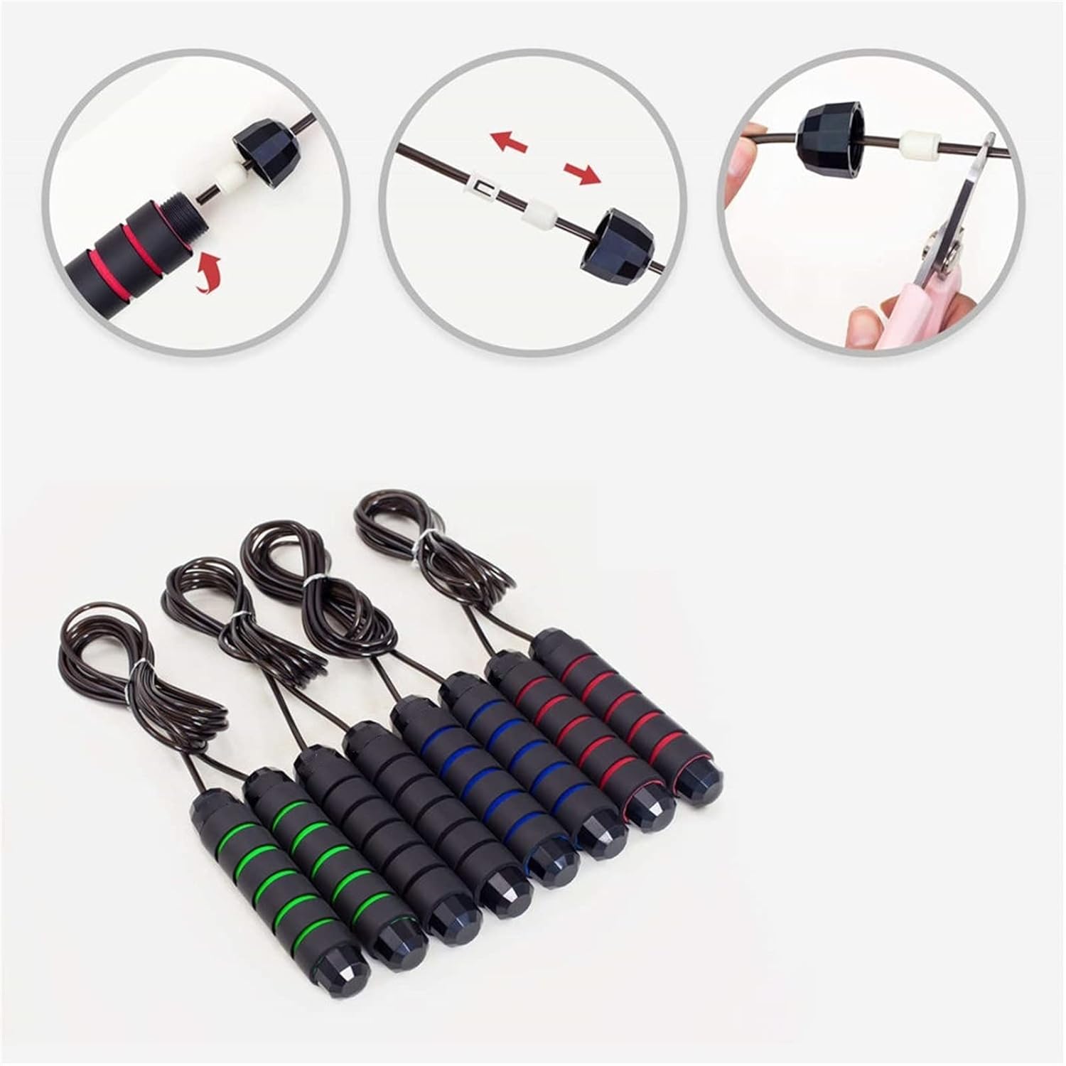 Jumprope for Fitness – Speed Skipping Rope, Tangle-Free, Anti-Slip, Durable