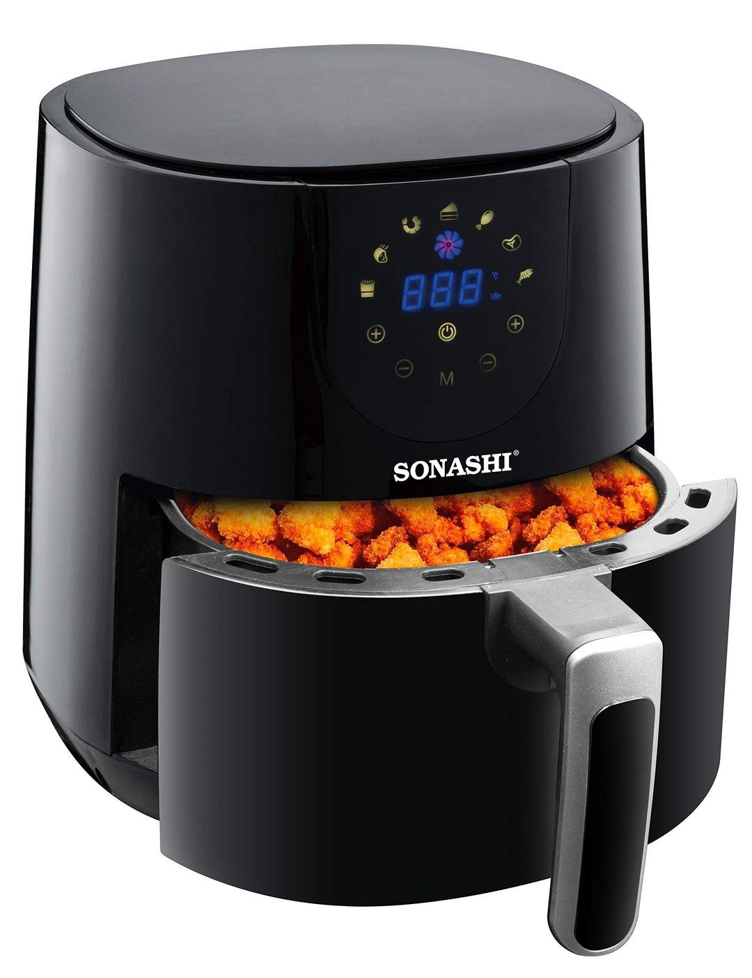 SONASHI SAF-420 Digital Air Fryer – Smart, Healthy & Efficient Cooking - LIFE STORES UGANDA