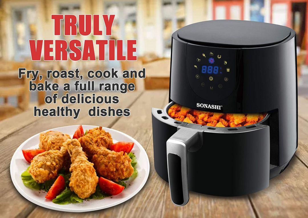 SONASHI SAF-420 Digital Air Fryer – Smart, Healthy & Efficient Cooking - LIFE STORES UGANDA