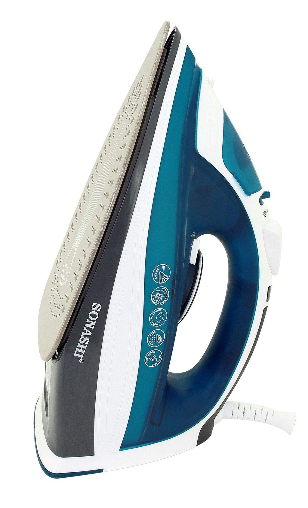 SONASHI SI-5075C 2400W Steam Iron with Ceramic Soleplate – Effortless Wrinkle Removal with Precision & Power - LIFE STORES UGANDA