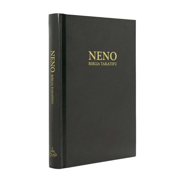 Swahili Contemporary Version Bible | Kiswahili Translation | Medium Black Hardcover with Ribbon Marker