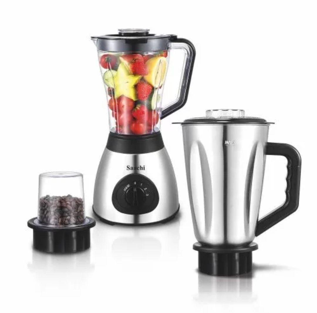 Saachi 3-in-1 Blender & Grinder NL-BL-4410-BK – Powerful & Versatile Kitchen Essential - LIFE STORES UGANDA