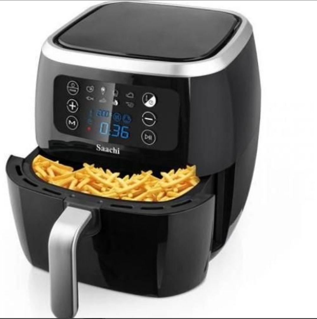 Saachi 7.0L Air Fryer – Digital Touch Panel, Rapid Air Technology & Oil-Free Cooking - LIFE STORES UGANDA