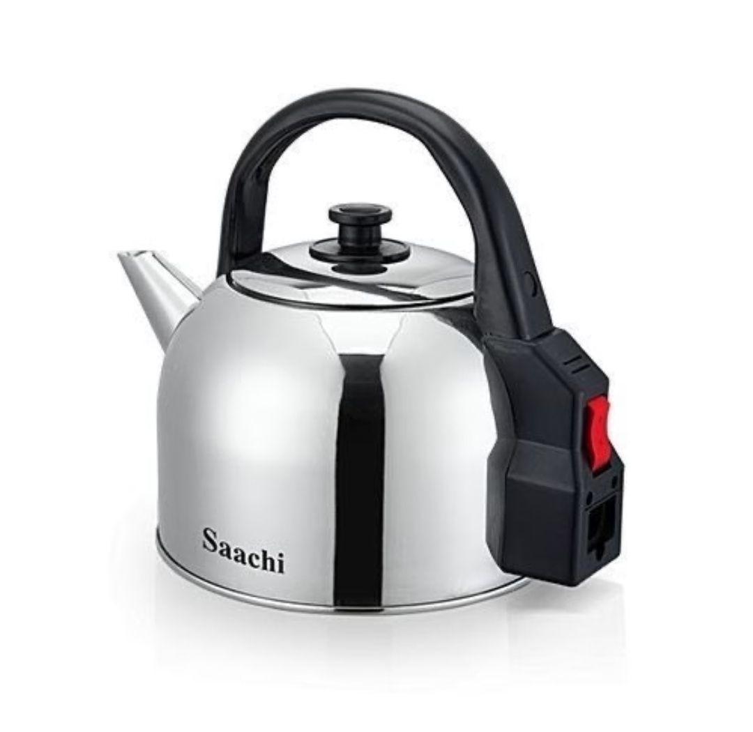 Saachi 5L Stainless Steel Electric Kettle NL-KT-7735 – Large Capacity & Rapid Boiling for Every Kitchen - LIFE STORES UGANDA