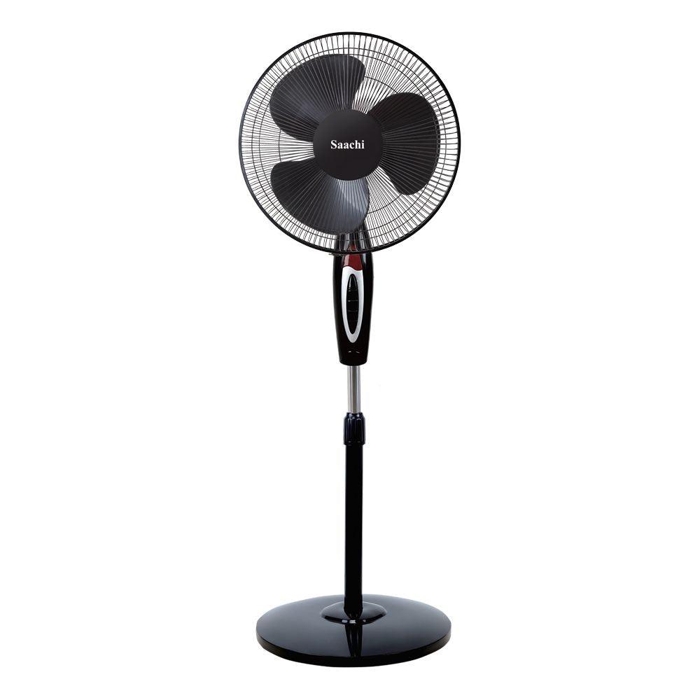 Saachi 16-Inch Stand Fan (NL-FN-1738S) – Powerful Cooling & Adjustable Height - LIFE STORES UGANDA