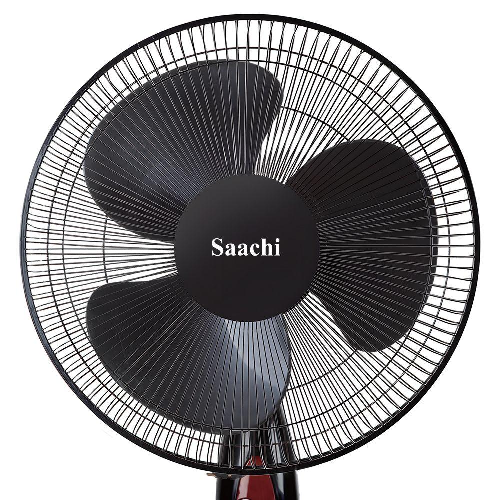 Saachi 16-Inch Stand Fan (NL-FN-1738S) – Powerful Cooling & Adjustable Height - LIFE STORES UGANDA
