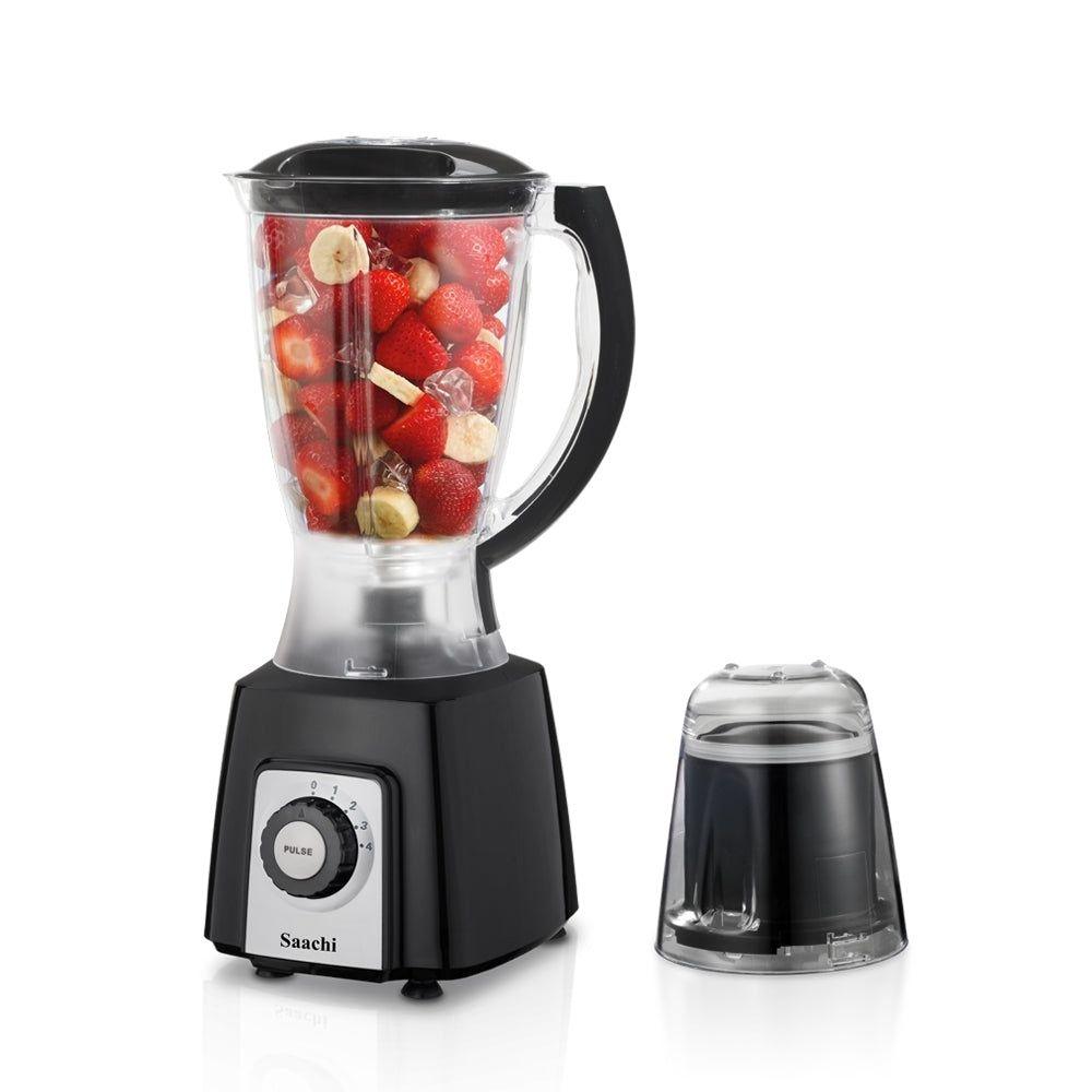 Saachi 2 In 1 Blender NL-BL-4407 | Powerful 350W Motor, Multiple Speed Settings & Grinder Attachment - LIFE STORES UGANDA
