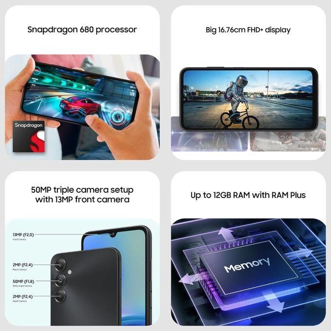 Samsung Galaxy A05s Smartphone, 6.7" FHD+ Display, 4GB RAM 128GB Storage, 50MP Triple Camera, 5000mAh Battery