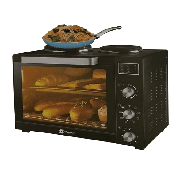 Sayona SO-4425 Electric Oven with Hotplates – The Ultimate Kitchen Companion - LIFE STORES UGANDA