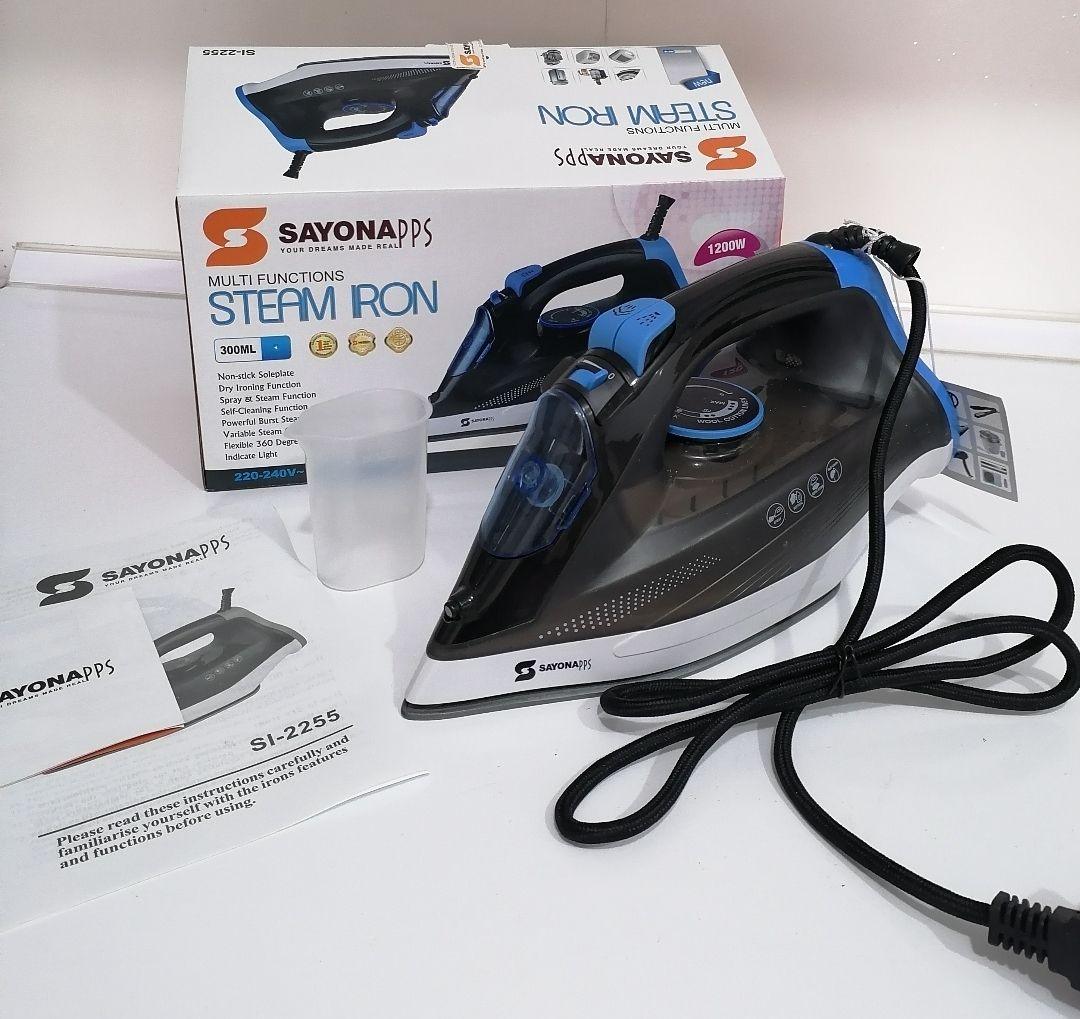 Sayona Multi-Function Steam Iron | 1000W-2000W | Effortless Wrinkle Removal - LIFE STORES UGANDA